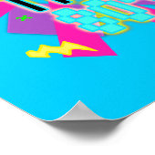 Gemaakt in de 80-reeks afdrukken poster (Hoek)