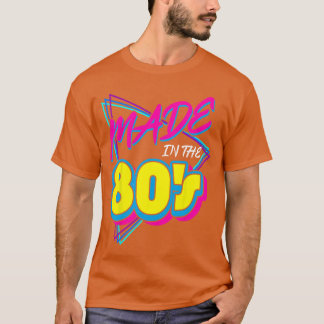 Gemaakt in de 80s 1980s Retro Negentig Jaren Tacht T-shirt
