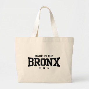 Gemaakt in de Bronx Grote Tote Bag