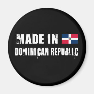 Gemaakt in de Dominicaanse Republiek Magneet