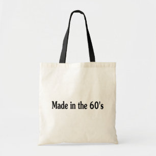 Gemaakt in de jaren '60 tote bag