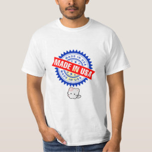 Gemaakt in de VS & kattenliefhebbers design t-shir T-shirt