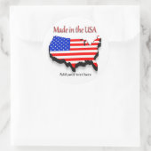 Gemaakt in de VS label stickers (Tas)