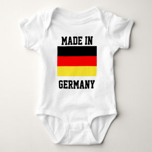 Gemaakt in Duitsland, gewoon voor de lol baby-koet Romper
