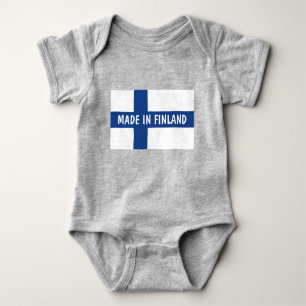 Gemaakt in Finland babykleding voor pasgeboren kin Romper