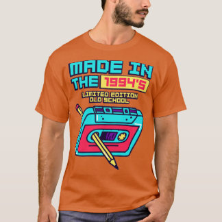 Gemaakt in het Cassettebandje van de Retro van 199 T-shirt