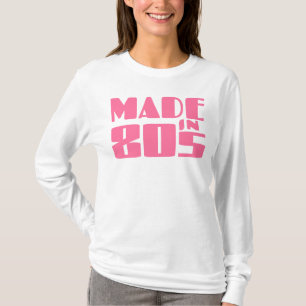 Gemaakt in jaren 80 t-shirt