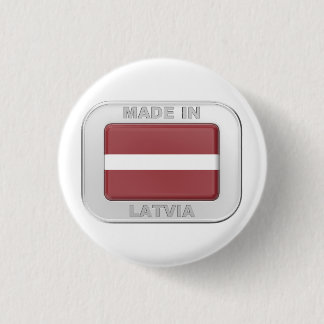 Gemaakt in Letland Ronde Button 3,2 Cm