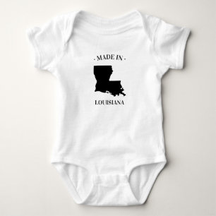 Gemaakt in Louisiana LA Baby Bodysuit
