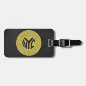 Gemaakt in New York Bronx Bagagelabel (Voorkant horizontaal)