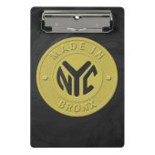 Gemaakt in New York Bronx Mini Klembord (Voorkant)