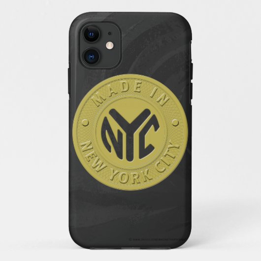 Gemaakt in New York Case-Mate iPhone Case (Achterkant)