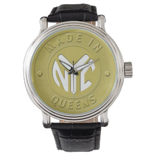 Gemaakt in New York Queens Horloge