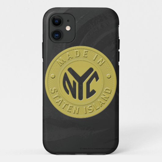 Gemaakt in New York Staten Island Case-Mate iPhone Case (Achterkant)