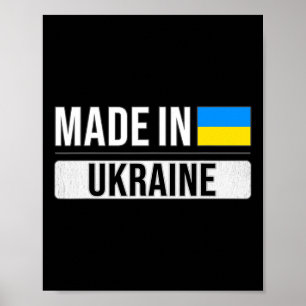 Gemaakt in Oekraïne Poster