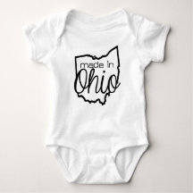 Gemaakt in Ohio-bodysuit