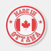 Gemaakt in Ottawa Magneet (Voorkant)