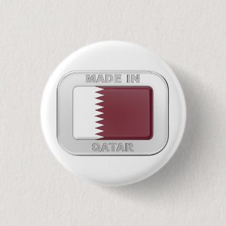 Gemaakt in Qatar Ronde Button 3,2 Cm