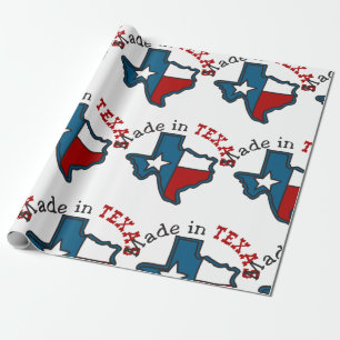 Gemaakt in Texas Cadeaupapier