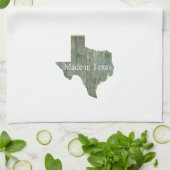 Gemaakt in Texas Theedoek Keukenhanddoek (Gevouwen)