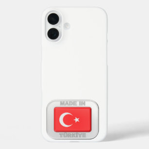 Gemaakt in Turkije iPhone 16 Plus Hoesje