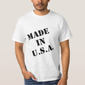 Gemaakt in USA Design T-Shirt (Voorkant)
