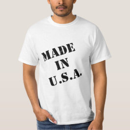 Gemaakt in USA Design T-Shirt