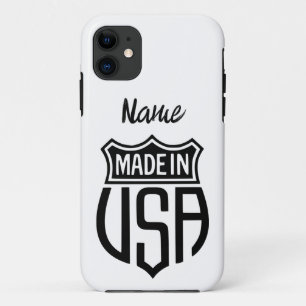 Gemaakt in Verenigde Staten Sign Thunder_Cove iPhone 11 Hoesje