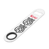 Gemaakt in Verenigde Staten Sign Thunder_Cove Speed Flessenopener (Voorkant Gekanteld)