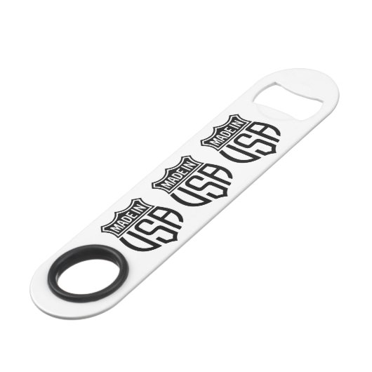 Gemaakt in Verenigde Staten Sign Thunder_Cove Speed Flessenopener (Achterkant Gekanteld)