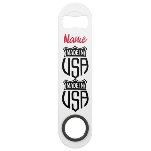 Gemaakt in Verenigde Staten Sign Thunder_Cove Speed Flessenopener (Voorkant)