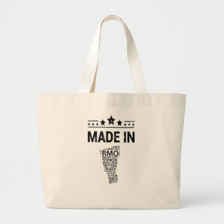 gemaakt in.vermont grote tote bag
