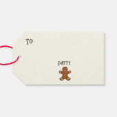 Gemaakt met Labels met liefdescadeaus Cadeaulabel (Achterkant Horizontaal)