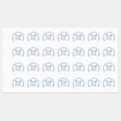 Gemaakt met liefde door Grandma Knitting Custom Labels (Vel)