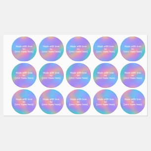 Gemaakt met liefde door persoonlijke labels