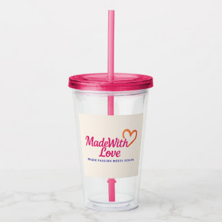 Gemaakt met liefde Drink glas