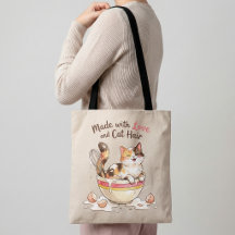 Gemaakt met Liefde en Kattenhaar Grappige Kattenmo