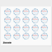 Gemaakt met liefde Kerst sticker (20) (Vel)