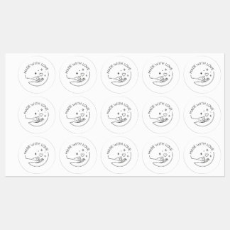Gemaakt met liefde labels