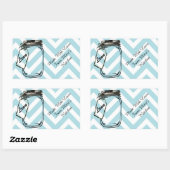 Gemaakt met liefde mason jar sticker (Vel)