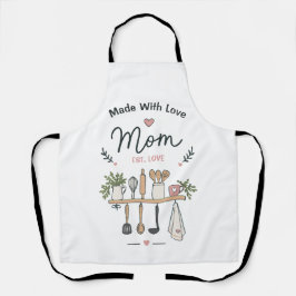 Gemaakt Met Liefde Moeder Is Schattig Boho Keukenp Schort
