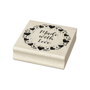 Gemaakt met Liefde Rubberstempel