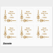 Gemaakt met Liefde stickers (Vel)