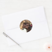 Gemaakt met Love Chocolates Baking Label Sticker (Envelop)