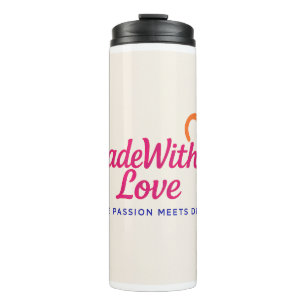Gemaakt met Love Eco sportfles Thermosbeker