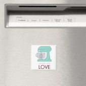Gemaakt met Love Kitchen Mixer Magneet (Insitu (Vaatwasser))