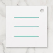 Gemaakt met Love Script gepersonaliseerd ambacht S Bedankjes Labels (Achterkant)