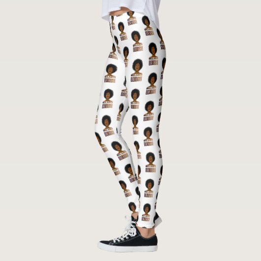 Gemaakt met melanine in elke schaduw Slays Leggings (Links)