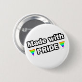 Gemaakt met trots ronde button 5,7 cm (Voorkant /achterkant)