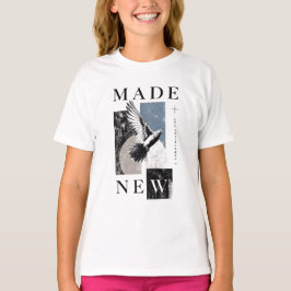 Gemaakt Nieuw 2 Korintiërs 5:17 Brutalist Duif Doo T-shirt